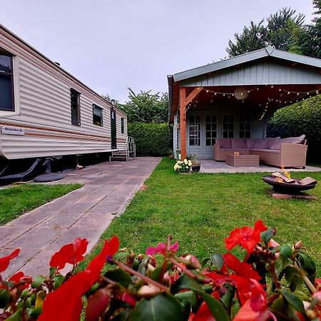 Familychalet De Schaapskooi, 6-Persons, Big Private Garden, Dogs Aloud Westergeest Dış mekan fotoğraf
