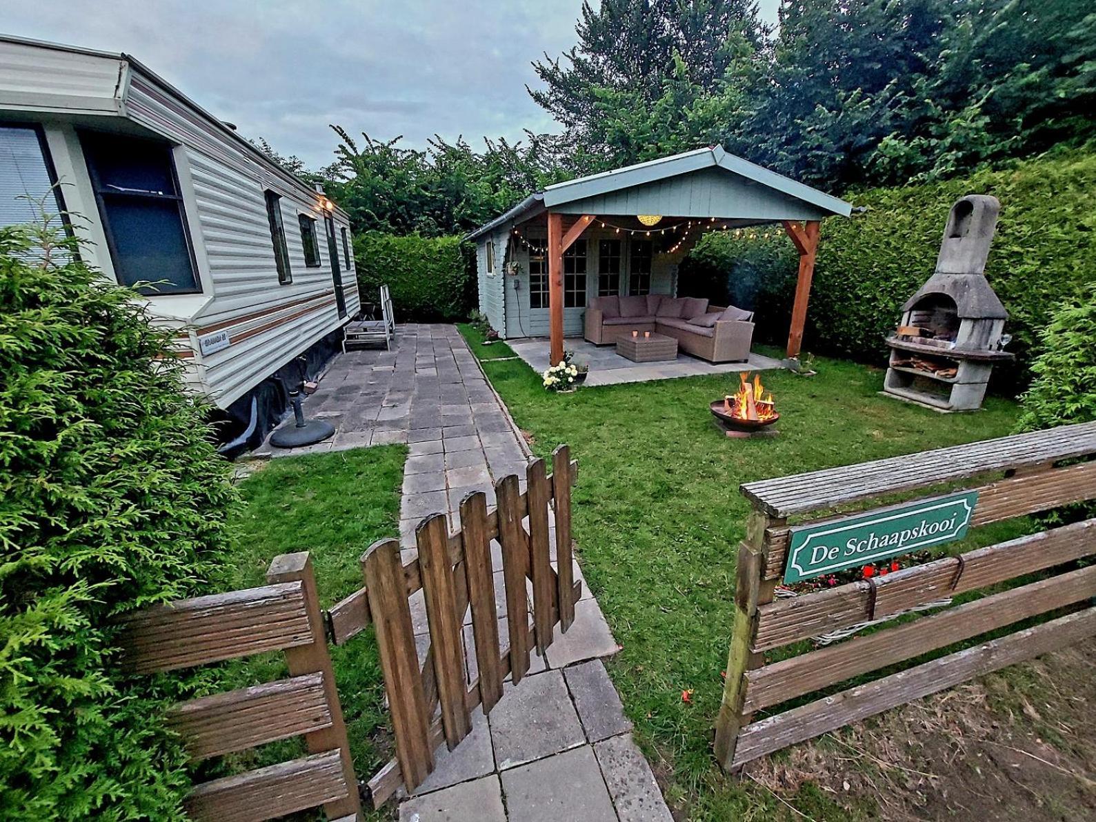 Familychalet De Schaapskooi, 6-Persons, Big Private Garden, Dogs Aloud Westergeest Dış mekan fotoğraf