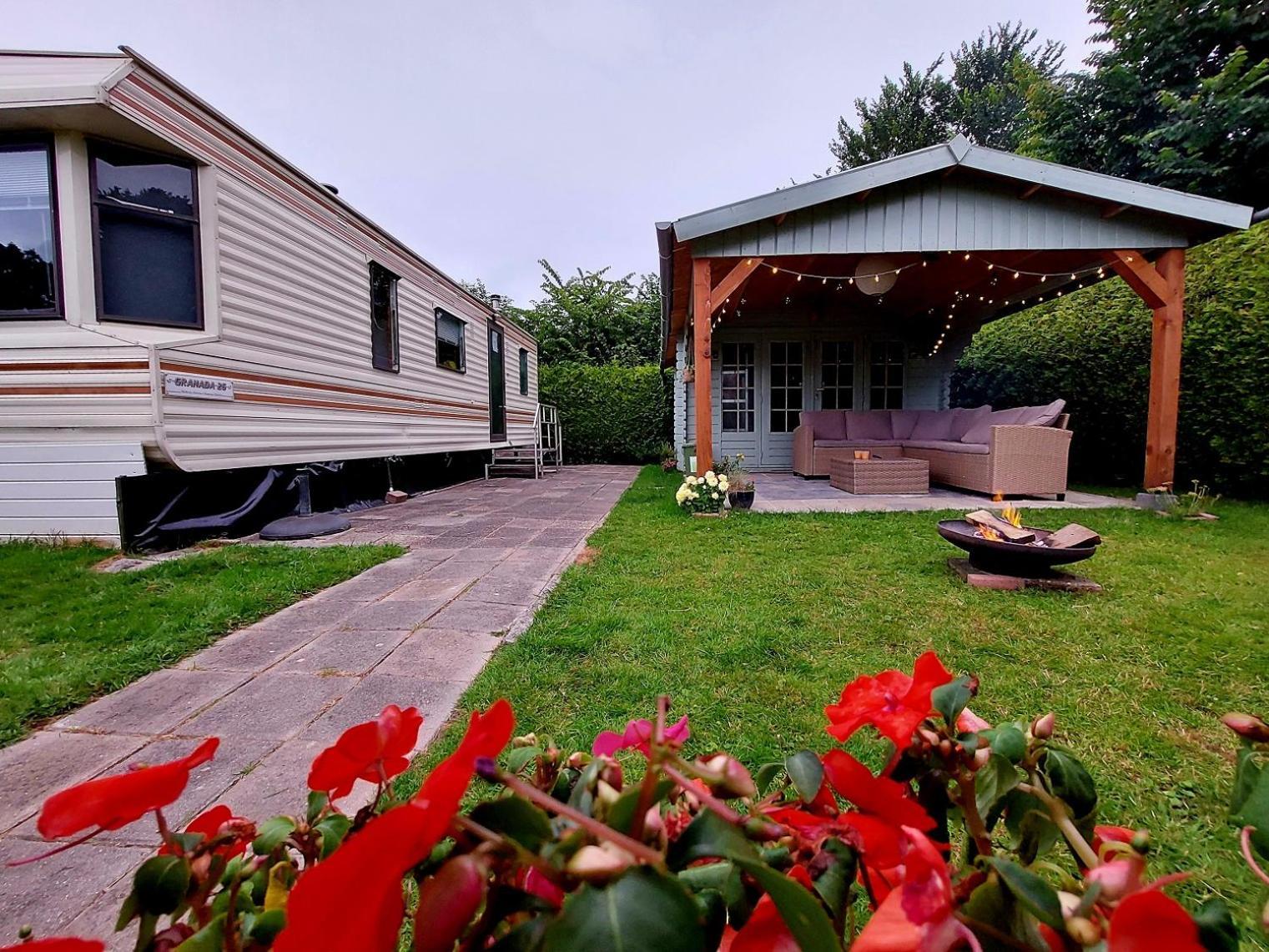 Familychalet De Schaapskooi, 6-Persons, Big Private Garden, Dogs Aloud Westergeest Dış mekan fotoğraf